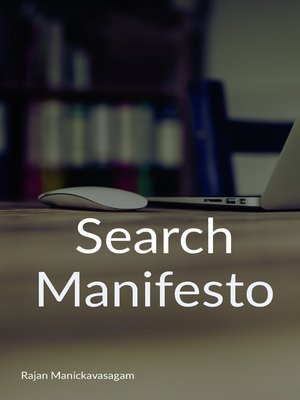cover image of Search Manifesto